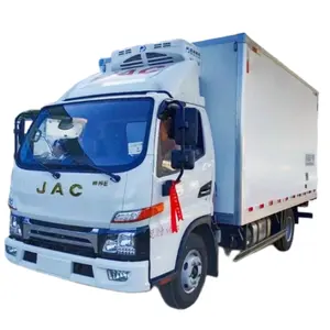 JAC refrigerated truck unit freezer truck reliable supplier from China refrigerated van and truck in Dubai