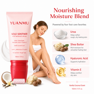 <span class=keywords><strong>Crema</strong></span> Profesional para Pies con Manteca de Karité, Hidratante, Suavizante, con Aroma a Vainilla y Coco, con <span class=keywords><strong>Urea</strong></span>, para Masaje - Product Image 3