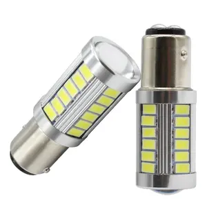 Lampadina a LED per luce a torre 12V 1157 BAY15D 33 5730SMD luce LED per luce per luce del freno P21W PY21W 1156 BA15S LED per Auto