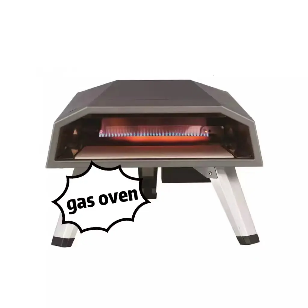 2022 New12 16 Inch Gas Pizza Oven Rvs Gaz Grill Top Master Bakken Vierkante Pizza Oven Voor Koop Pizza oven