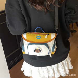 New color-block camera <b>bag</b>, versatile shoulder <b>bag</b>, casual and practical for commuting, small <b>crossbody</b> <b>bag</b>, photography <b>bag</b>, li - Product Image 2