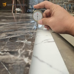 1170*2800*3,6mm pared de mármol impermeable sala de estar Fondo tablero de <span class=keywords><strong>PVC</strong></span> baño cocina hoja de mármol de <span class=keywords><strong>Pvc</strong></span> en relieve - Product Image 5