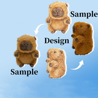 DIHAO Ours en peluche personnalisé, jouet en peluche mignon et apaisant, animaux en peluche lestés