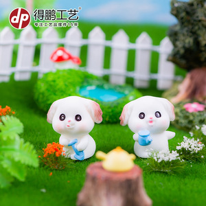 Figuras de Animales de Resina Dp Craft, Mini Decoración de Jardín, Adorno para el Hogar, Oficina o Escritorio - Product Image 3