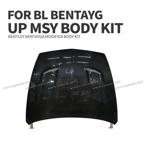 Jupes latérales de capot en Fiber de carbone, pièces détachées pour voiture, pare-chocs avant, roue à sourcils pour la Modification Bentl Bentayga, Kit de carrosserie pour hommes - Product Image 3