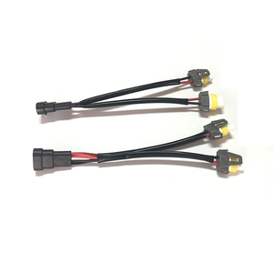 Mingyue 9005 9006 2针母头转2个公头分线器电缆头灯适配器线束适用于卡车皮卡LED电源插头 - Product Image 3