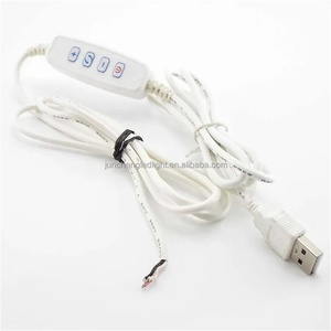 LED Dimmer Switch 5V 3A DC Plug Led Neon Flex Female Connector for Single Color Led <strong>Light</strong> <strong>Cord</strong> USB Switch Dimmer - Product Image 4