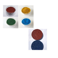 Pigment inbiologique à base de ciment, poudre colorée, oxyde de fer rouge jaune, 10 ml