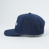 Gorra de béisbol de algodón de 5 paneles de alta calidad con logotipo bordado en 3D gorra de béisbol personalizada para hombre