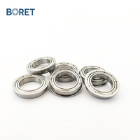 Roulement à billes à gorge profonde à bride F6803ZZ F6803-2RS 17x26x5 mm, roulements à bride à section mince et blindés
