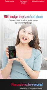 Takstar MX1mini profesyonel DJ mikseri etkileri için ses arabirimi canlı ses kartı ses değiştirici anahtar ses kartları karıştırıcılar - Product Image 6