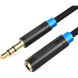 Cavo Stereo VAB-B06-B200-M/ Jack 3.5 Maschio - Jack 3.5 Femmina/ 2m/ Nero - Product Image 1