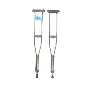 Heng Longhao Aluminum Alloy <b>Walking</b> <b>Stick</b> Bronze Height Adjustable Lightweight Durable Four Point Cane For Elderly Support - Product Image 5