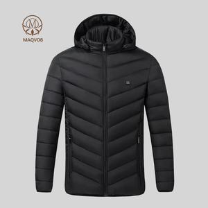 MAQVOB EU US Size Manufacturer Custom Smart Heated <strong>Jacket</strong> <strong>Waterproof</strong> Puffer <strong>Padding</strong> <strong>Jackets</strong> Plus Size Heated <strong>Jackets</strong> for Men - Product Image 1