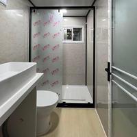 Bâtiment préfabriqué extensible à structure en acier, durée de vie de 15 à 25 ans, pour hébergement temporaire en campement