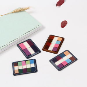แถบกาวติดโน้ตสีสันสดใส แถบกาว PET แบบมีกาวในตัว ชุด 5 ชิ้น - Product Image 4
