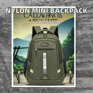 Sac d'école mignon nouvelle édition style princesse arc-en-ciel 3D pour les élèves du primaire en nylon - Product Image 2