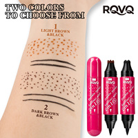 Marque Privée Stylo 2-en-1 pour Taches de Rousseur et Eyeliner Imperméable Longue Tenue Séchage Rapide Vente en Gros Idéal pour Débutants Usage Quotidien