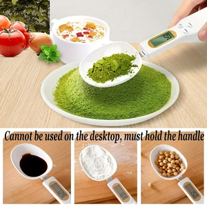 Wholesale Smart Home LCD Digital Measurement Adjustable Weighing <b>Spoon</b> Kitchen Scale Electronic Measuring <b>Coffee</b> Powder Baking - Product Image 5