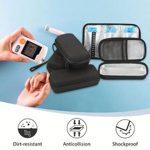 Portable Eco-Friendly Water Resistant Lightweight Diabetic Insulin Cooler Bag Letter Medical EVA Case for Insulated Storage - Product Image 2