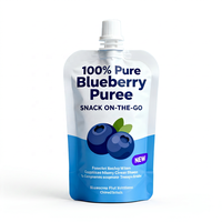 Sachet Doypack Personnalisé avec Bec Verseur, Sans BPA, Refermable, pour Purée de Fruits, Aliments pour Bébés et Emballage de Boissons – Vente en Gros