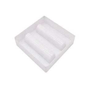 Bandeja de embalaje de inserción de blíster de plástico PET blanco personalizado para bálsamo labial - Product Image 4