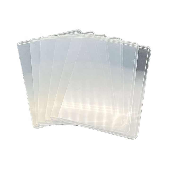 B8 Size Clear 35pt Toploader Pvc Top Loader Cards Holder With