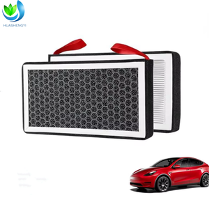 Filtre à air de haute efficacité pour voiture, filtre d'habitacle, filtre à <span class=keywords><strong>charbon</strong></span> <span class=keywords><strong>actif</strong></span>, couvercle d'admission, nouveau filtre à air pour Tesla Model 3/Y - Product Image 3