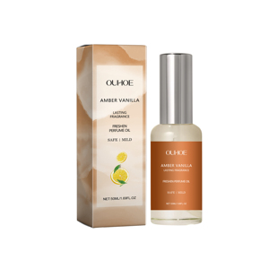 OUHOE Olio Profumato Ambra <span class=keywords><strong>Vaniglia</strong></span> (Profumo <span class=keywords><strong>di</strong></span> Ambra) è una fragranza <span class=keywords><strong>di</strong></span> <span class=keywords><strong>nicchia</strong></span>, fresca e che esalta il fascino, con una profumazione a lunga durata. - Product Image 1