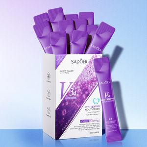 น้ำยาบ้วนปากสูตรใหม่ SADOERV34 รสองุ่นไวท์เทนนิ่ง 10 มล. สำหรับทำความสะอาดฟัน ให้ลมหายใจสดชื่น และฆ่าเชื้อ - Product Image 6
