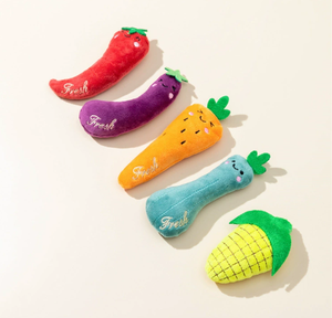 Sevimli pamuk Catnip kedi etkileşim oyuncaklar 3D karikatür moda <span class=keywords><strong>Pet</strong></span> oyuncaklar meyve şeklinde havuç biber küçük hayvanlar günlük kullanım peluş - Product Image 3