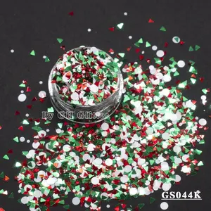 New Arrival Festive Furnishing Christmas Glitter Powder Nail Art DIY Bulk Wholesale Special Shapes Big Sequins