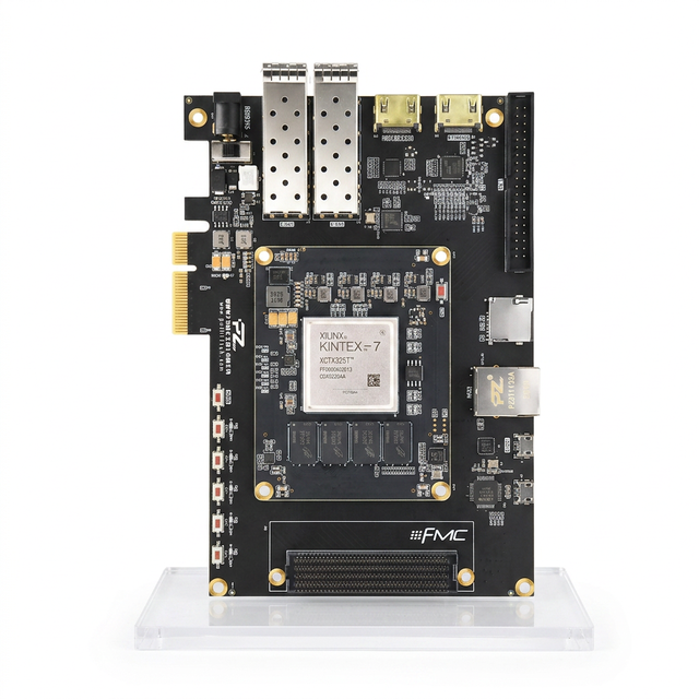 FPGA Development Board Kintex-7 325T/410T XC7K325 PCIe FMC-HPC for 4K 30fps SFP