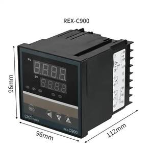 Regolatore di Temperatura PID REX-C100 con Display Digitale, Termostato con Uscita Relè SSR, Compatibile con REX C400 C700 C900, 110V-220VAC, Sensori K E J PT100 CU50 - Product Image 6