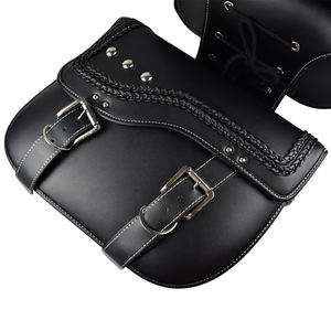 <span class=keywords><strong>Sacoche</strong></span> universelle sous-selle noire pour <span class=keywords><strong>Harley</strong></span> Softail XL Kawasaki Yamaha Suzuki - Product Image 4