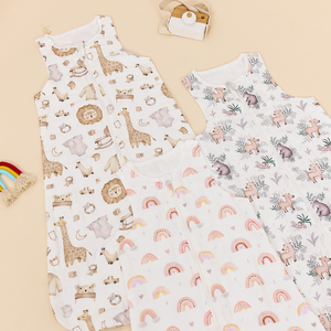 하이 퀄리티 아기 침낭 2 층 대나무 모슬린 침낭 아기 - Product Image 3