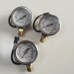 Đồng hồ đo áp suất Cng lpg cho bình khí <span class=keywords><strong>gas</strong></span> tự nhiên của xe với thiết bị chỉ báo áp suất an toàn Điện tử kỹ thuật số - Product Image 6