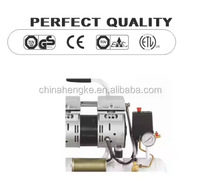 Compresseur d'air industriel à piston portable 9L-50L 220V, refroidi par air, lubrifié, petit modèle 60kg, garantie d'un an