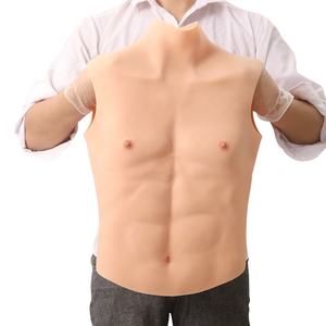 क्रॉसड्रेसर सिलिकॉन यथार्थवादी मांसपेशियों की कॉस्प्ले एक महिला के लिए झूठी छाती के लिए झूठी छाती को कवर करती है - Product Image 6