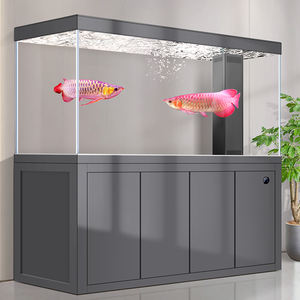 Grand <span class=keywords><strong>Aquarium</strong></span> Rectangulaire de Luxe en Verre Ultra-Clair pour Salon Commande en Un Clic - Product Image 1