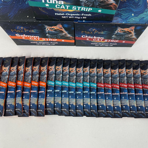 Maxpet <span class=keywords><strong>Churu</strong></span> - Golosinas Húmedas para Gatos Sin Transgénicos ni Granos, a Base de Carne, Cremosas y Puros, en Tubos Exprimibles de 0.5 Onzas, Paquete de 60 Unidades - Product Image 4