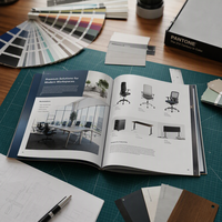 Impression de brochures commerciales, catalogues, albums photo, dépliants, rapports annuels en gros – Papier couché, kraft, plastification, logo personnalisé