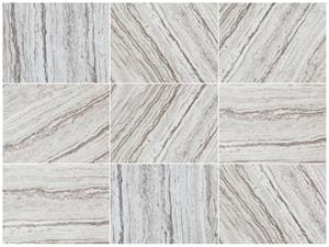 <b>Round</b> White Marble Sintered Stone <b>Table</b> Top with Aluminum Edge | Modern Commercial Tabletop Wholesale - Product Image 4