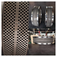 Granulateurs à Anneaux pour Granulés de Biomasse et de Bois Yulong 850 XGJ 850, Acier Inoxydable X46Cr13, Engrenage de Moteur à Roulement, Moteur 110KW