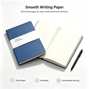 Carnet de notes vierge imprimé de qualité supérieure 5A, couverture en papier, reliure cousue, 64 feuilles - Product Image 5