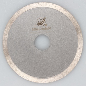 2025 nuovo Design circolare continuo diamantato lame taglio bagnato <span class=keywords><strong>disco</strong></span> da taglio per vetro - Product Image 3