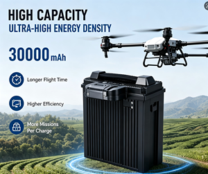 แบตเตอรี่ลิเธียมโพลิเมอร์อัจฉริยะแบบชาร์จได้สำหรับโดรนเกษตรระยะไกล RC UAV รุ่น 15C 18S 14S 22000mAh 22Ah รุ่น BTV-Sm - Product Image 2