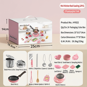 Juego <span class=keywords><strong>de</strong></span> Cocina Miniatura para Niñas, Fabricado con Materiales Ecológicos, Venta al Por Mayor - Product Image 4