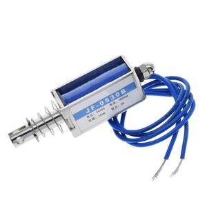 RDS电子JF-0530B DC 6V 12V 24v推拉型开放式框架电磁铁保持力5N行程10毫米螺线管 - Product Image 2