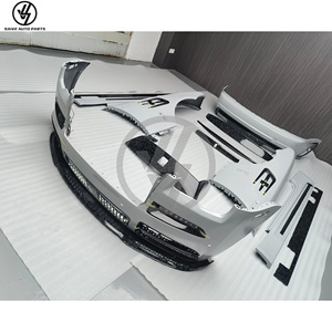 MSY New Half Dry Forged Carbon Fiber Glossy Twill Weave Accurate 1:1 Fitment Body <b>Kit</b> for <b>Rolls</b> Royce Wraith Side Skirt Bumper - Product Image 3